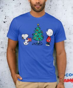 Peanuts Warm Wishes From Snoopy Charlie Brown T Shirt 2