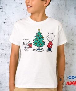 Peanuts Warm Wishes From Snoopy Charlie Brown T Shirt 8