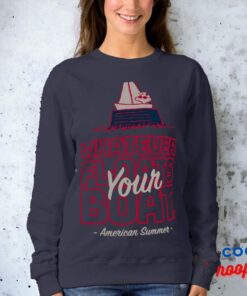Peanuts Whatever Floats Your Boat Woodstock Sweatshirt 1