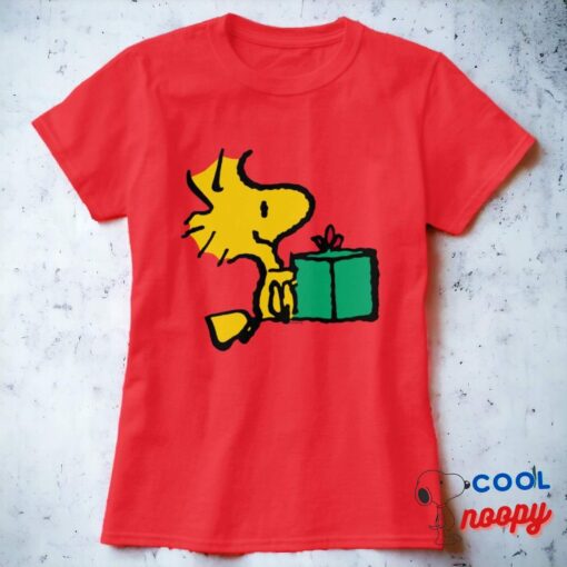 Peanuts Woodstock Christmas Gift T Shirt 2