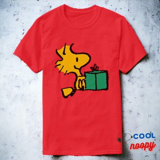 Peanuts Woodstock Christmas Gift T Shirt 8
