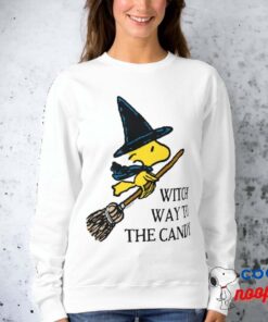 Peanuts Woodstock Halloween Witch Sweatshirt 1
