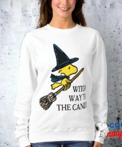 Peanuts Woodstock Halloween Witch Sweatshirt 8