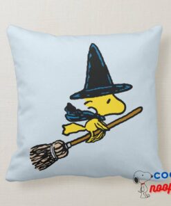 Peanuts Woodstock Halloween Witch Throw Pillow 8