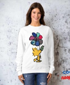 Peanuts Woodstock Mixtape Flower Sweatshirt 12