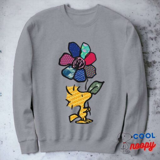 Peanuts Woodstock Mixtape Flower Sweatshirt 3
