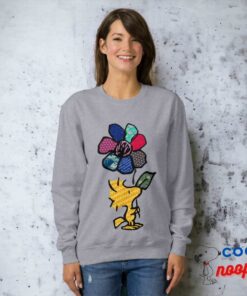 Peanuts Woodstock Mixtape Flower Sweatshirt 4