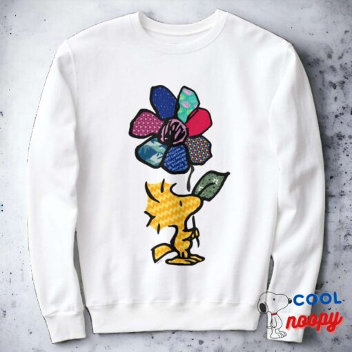 Peanuts Woodstock Mixtape Flower Sweatshirt 7