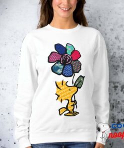 Peanuts Woodstock Mixtape Flower Sweatshirt 8