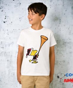 Peanuts Woodstock Santa Claus T Shirt 13