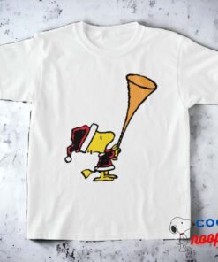 Peanuts Woodstock Santa Claus T Shirt 5