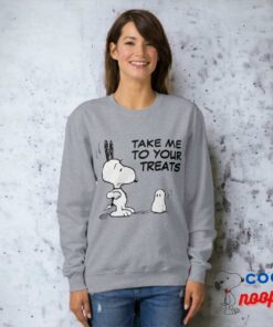 Peanuts Woodstock Scares Snoopy Sweatshirt 10