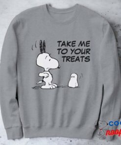 Peanuts Woodstock Scares Snoopy Sweatshirt 9