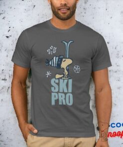 Peanuts Woodstock Ski Pro T Shirt 15