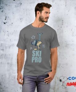Peanuts Woodstock Ski Pro T Shirt 4