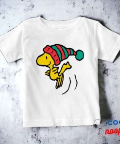 Peanuts Woodstock Winter Beanie Cap Baby T Shirt 15