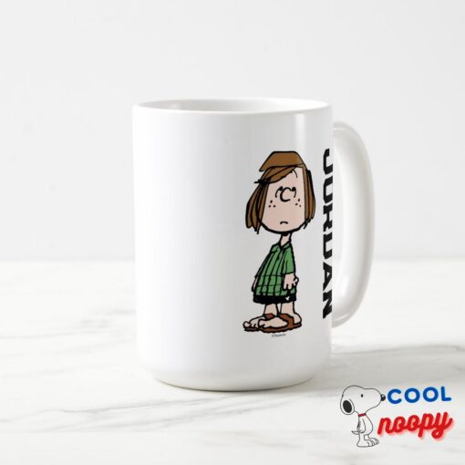 Peppermint Patty Rolling Eyes Add Your Name Mug 2
