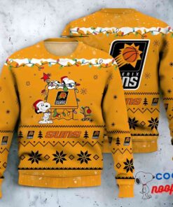 Phoenix Suns Snoopy Nba Ugly Christmas Sweater 1