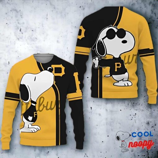 Pittsburgh Pirates Champion Snoopy Sweater All Over Printed 1