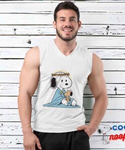 Playful Snoopy Christian T Shirt 3