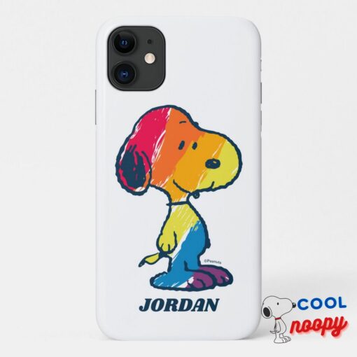 Rainbow Snoopy Case Mate Iphone Case 8