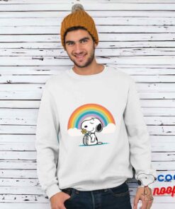 Rare Snoopy Rainbow T Shirt 1
