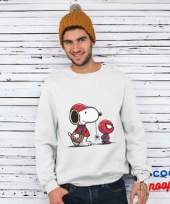 Rare Snoopy Spiderman T Shirt 1