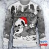 San Antonio Spurs Snoopy Dabbing The Peanuts Sports Ugly Christmas Sweater 1