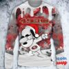 San Francisco 49ers Snoopy Dabbing The Peanuts Football Ugly Christmas Sweater 1