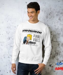 Schroeder Charlie Brown Music Sweatshirt 3
