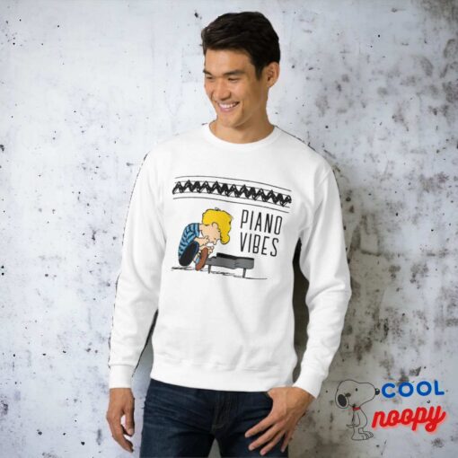 Schroeder Charlie Brown Music Sweatshirt 3