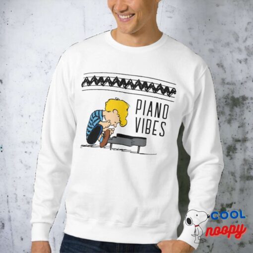 Schroeder Charlie Brown Music Sweatshirt 6