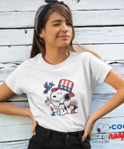 Selected Snoopy 4th Of July T Shirt 4