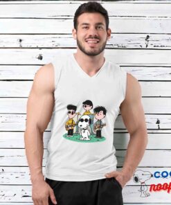 Selected Snoopy The Smiths Rock Band T Shirt 3