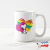 Snoopy And Woodstock Rainbow Hearts Mug 5