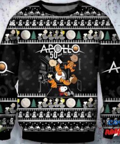 Snoopy Apollo 50th Premium Ugly Christmas Sweater 1