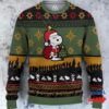 Snoopy As Santa Claus Ugly Christmas Sweater 1