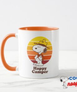 Snoopy Beagle Scout Happy Camper Mug 15