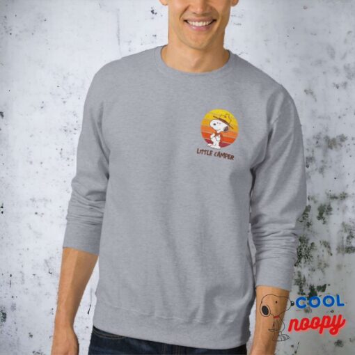 Snoopy Beagle Scout Happy Camper Sweatshirt 11