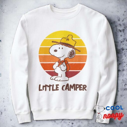 Snoopy Beagle Scout Happy Camper Sweatshirt 12