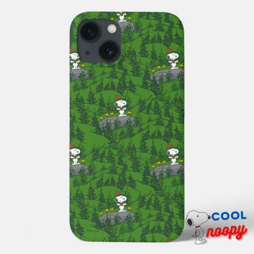 Snoopy Beagle Scout Hiking Pattern Case Mate Iphone Case 8