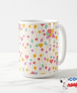 Snoopy Bunches Of Balloons Pattern Travel Mug 2