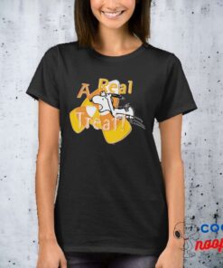 Snoopy Candy Corn Halloween Treat T Shirt 9