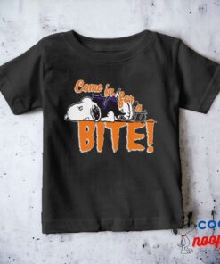 Snoopy Come In For A Bite Baby T Shirt 2