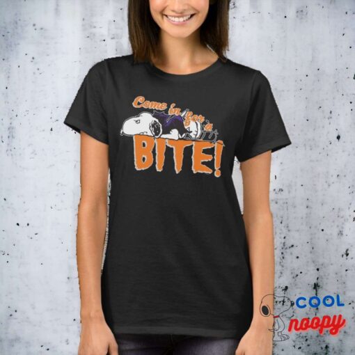 Snoopy Come In For A Bite T Shirt 2