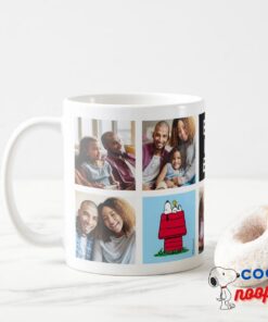Snoopy Doghouse Best Dad Photo Collage Coffee Mug 15