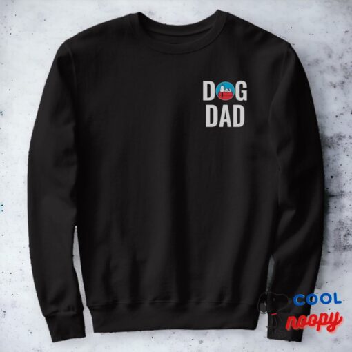 Snoopy Doghouse Dog Dad Sweatshirt 1