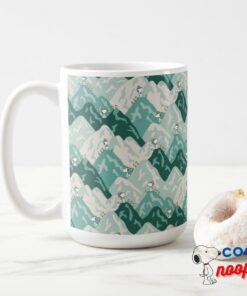 Snoopy Great Outdoors Pattern Mug 15