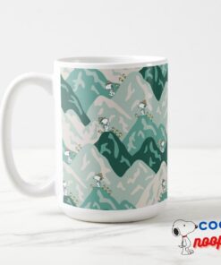 Snoopy Great Outdoors Pattern Mug 2