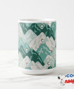 Snoopy Great Outdoors Pattern Mug 3